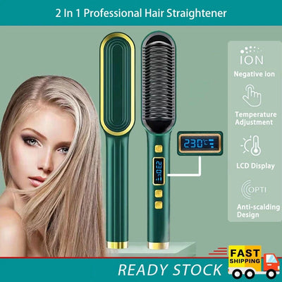 Trevaya Hair Straightener Comb